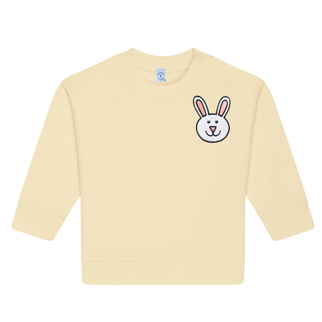 Organic Cotton Babies Butter Bunny Sweatshirt