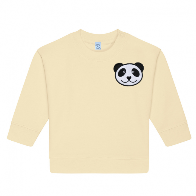 Organic Cotton Babies Butter Panda Sweatshirt