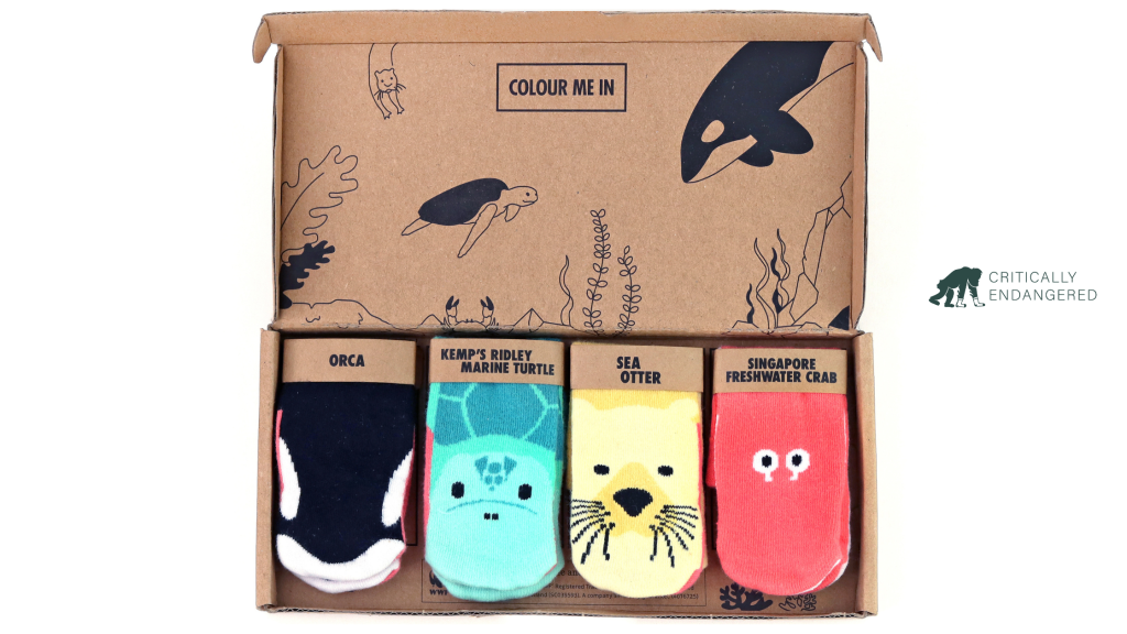 baby socks ocean creatures made from organic cotton. 